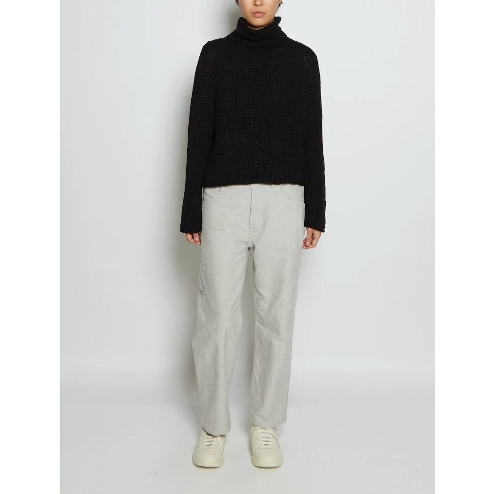 Sofie D'Hoore "Paddock" Velvet Pants in Mastic, size 38